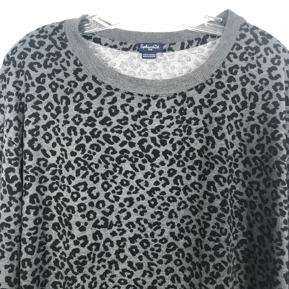 Splendid Animal Print Womens Sweater Medium Casual Loungewear Relaxed Minimalist - Picture 2 of 7